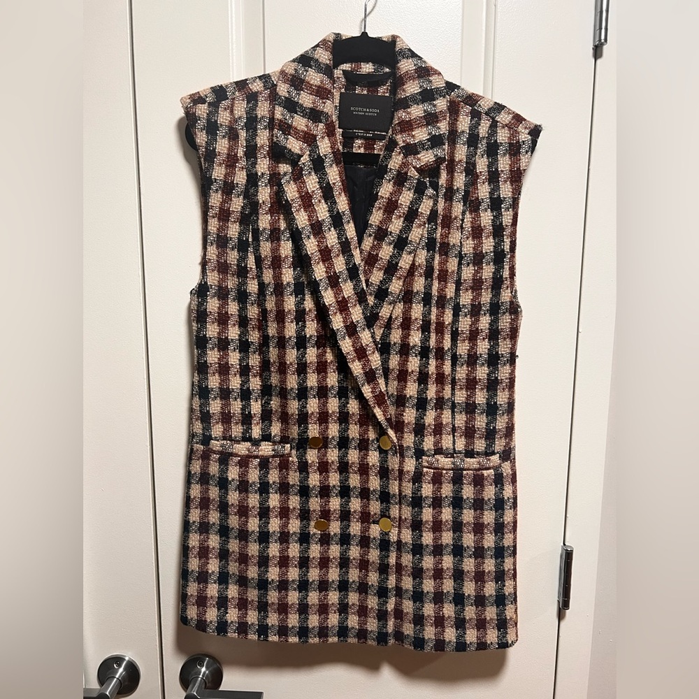 Scotch & Soda Tweed Gilet